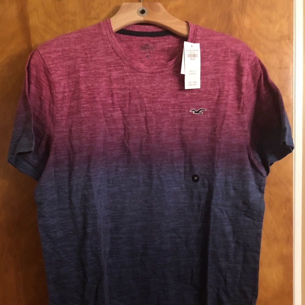 Hollister short sleeve ombré tee